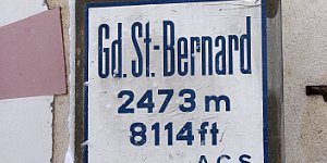 30.Tag Bourg-St-Pierre bis Grosser St. Bernhard Donnerstag, 31.Mai2007 27,8km
