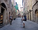 Hermann und Francois in San-Gimignano