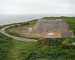 Bunker vor Mont d'Hubert Escalles Fundament einer Radarstellung aus dem 2.Weltkrieg beim Mont d'Hubert