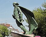 Statue Jean Talon Châlons-en-Ch. Statue Jean Talon in Châlons-en-Champagne, Marne