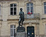 Napoleon am Hôtel de Ville Brienne-le-Ch.