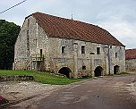 Gebäude L'Abbaye Mormant Versinkendes Gebäude L'Abbaye, Mormant