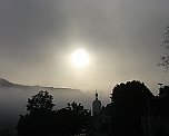 Morgensonne in Ornans Doubs