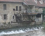 Mühle an der Loue Ornans Doubs