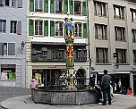 Gerechtigkeitsbrunnen Lausanne Waadt