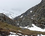 Straße zum Col-du-Grand-Saint-Bernard