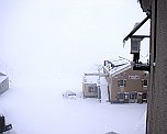 Schnee auf dem Grd St Bernard