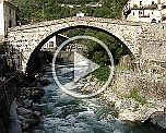 Römerbrücke Pont-St-Martin Aostatal