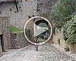 Jean-Paul an Porta Giovanni Monteriggioni Jean-Paul an Porta San Giovanni in Monteriggioni in der Toskana