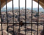 Blick vom Torre Mangia auf Siena