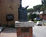 Pilgerdenkmal Torrenieri Toskana