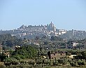 Rückblick nach Montefiascone Lazium