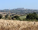 Rückblick nach Montefiascone Lazium