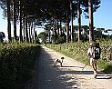 Jean-Paul mit Hund vor Capranicia